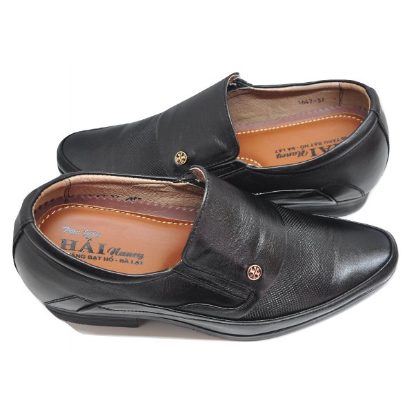 Giày tăng chiều cao da bò Hải Nancy C1647D
