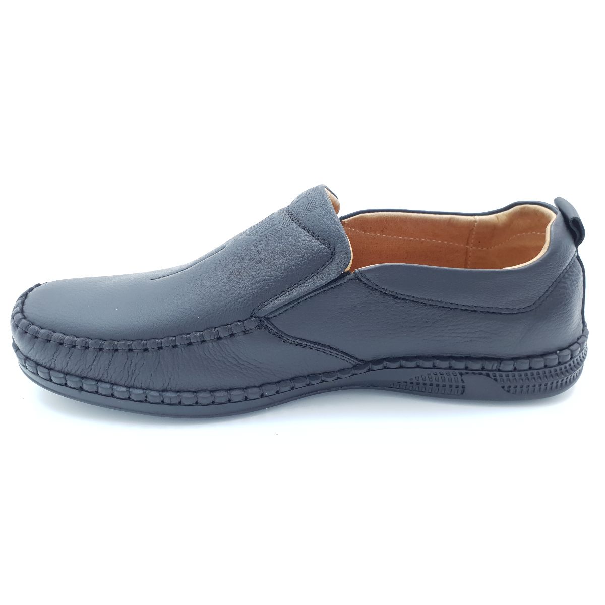 Giày mọi nam mũi vuông Hải Nancy da bò cao cấp IN722D