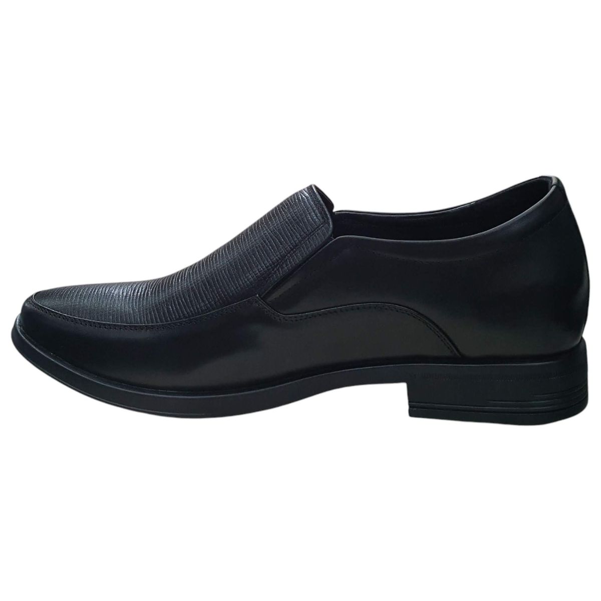 Giày tây nam tăng chiều cao xỏ chân Hải Nancy da bò cao cấp MT6444D