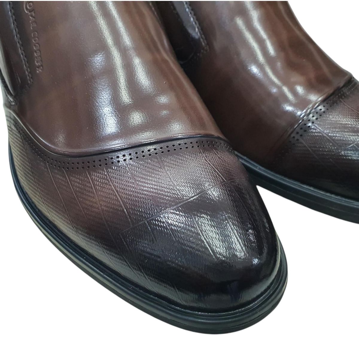 Giày tây nam xỏ chân da bò cao cấp 9317N