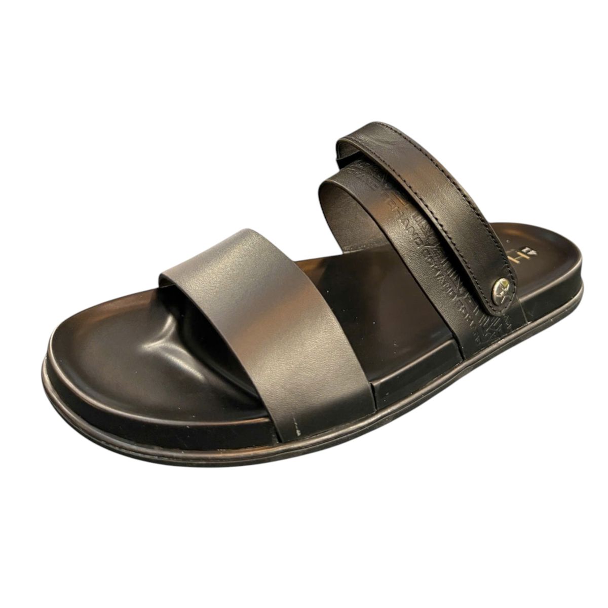 Sandal nam quai ngang Hải Nancy da bò cao cấp SD007D