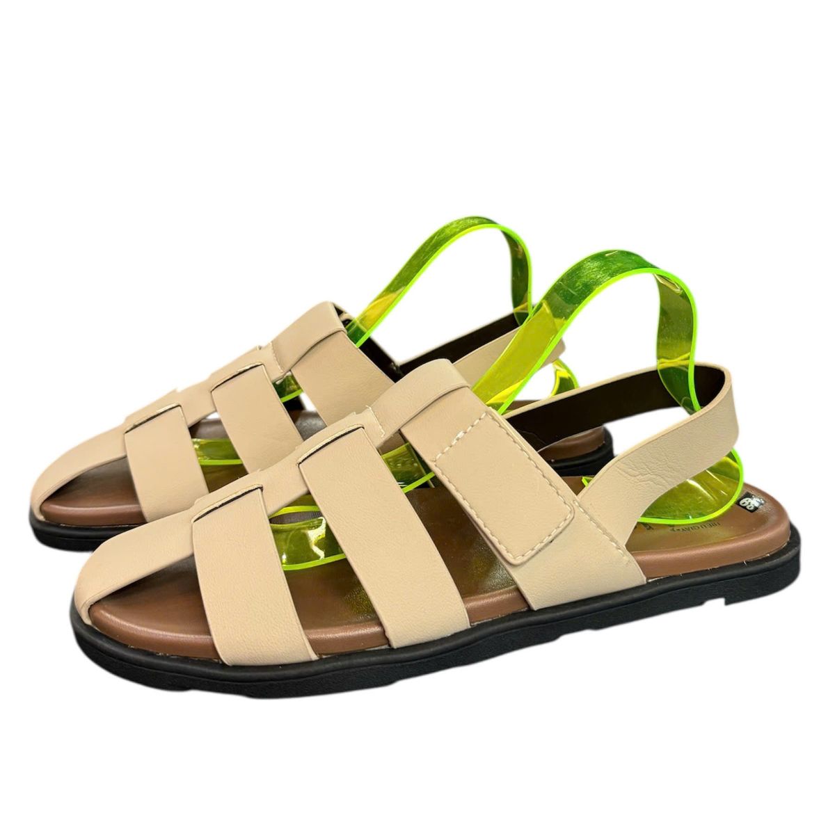 Sandal nam quai chéo Hải Nancy da bò cao cấp SR005K