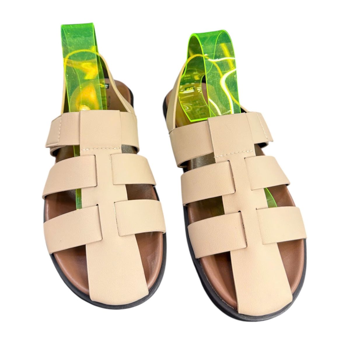 Sandal nam quai chéo Hải Nancy da bò cao cấp SR005K