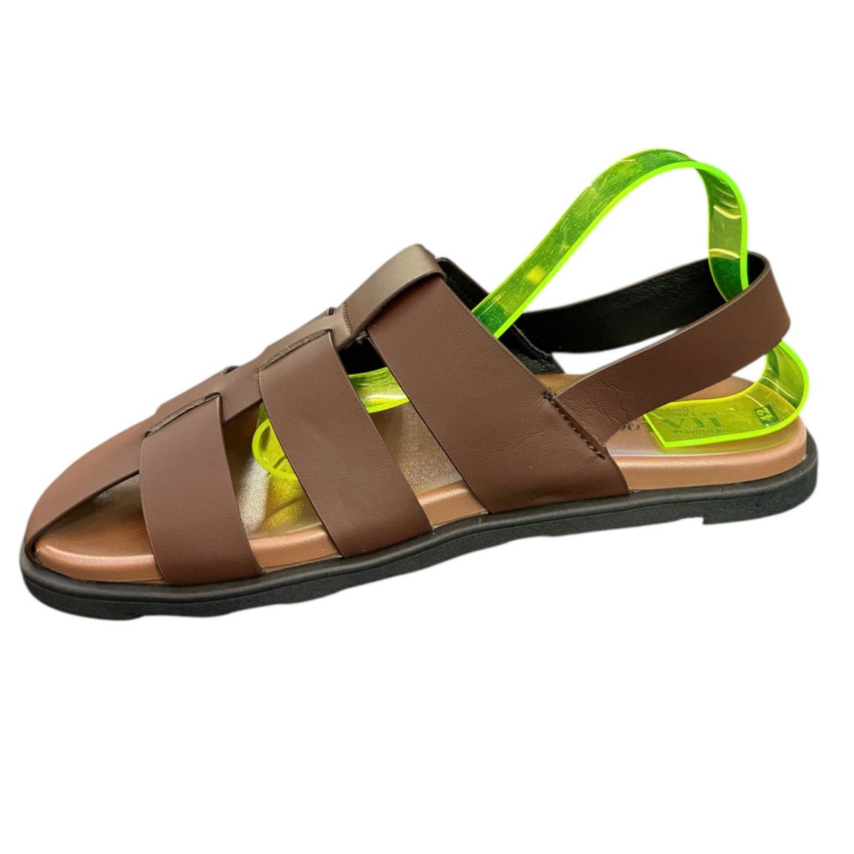 Sandal nam quai chéo Hải Nancy da bò cao cấp SR005N