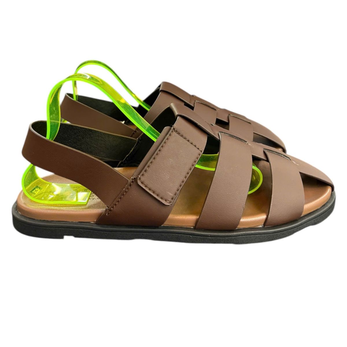 Sandal nam quai chéo Hải Nancy da bò cao cấp SR005N