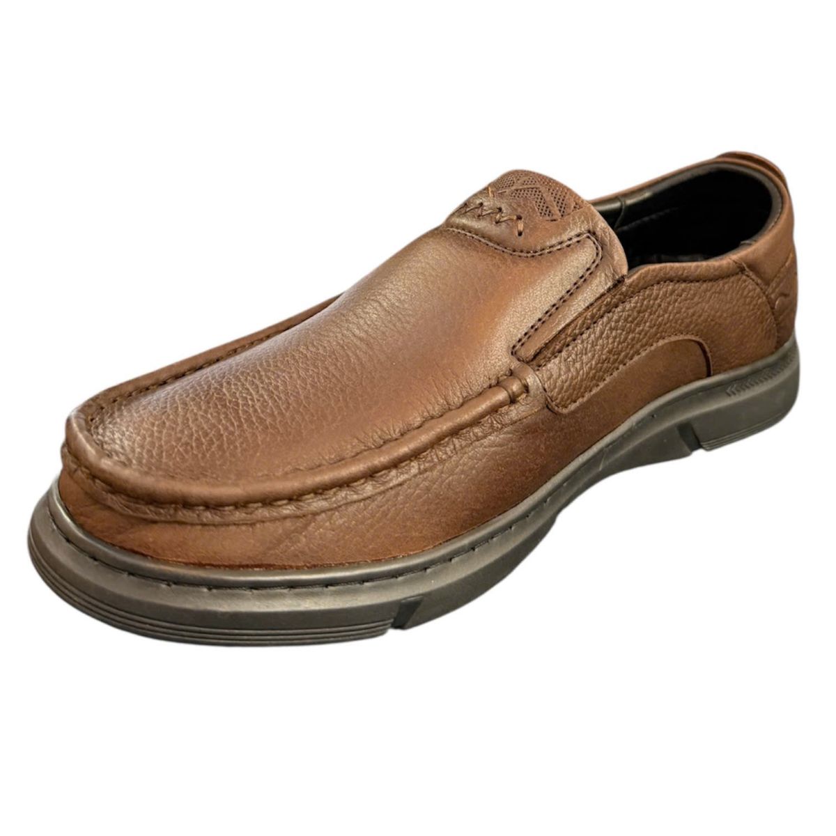 Giày mọi nam xỏ chân Hải Nancy da bò cao cấp IN827N