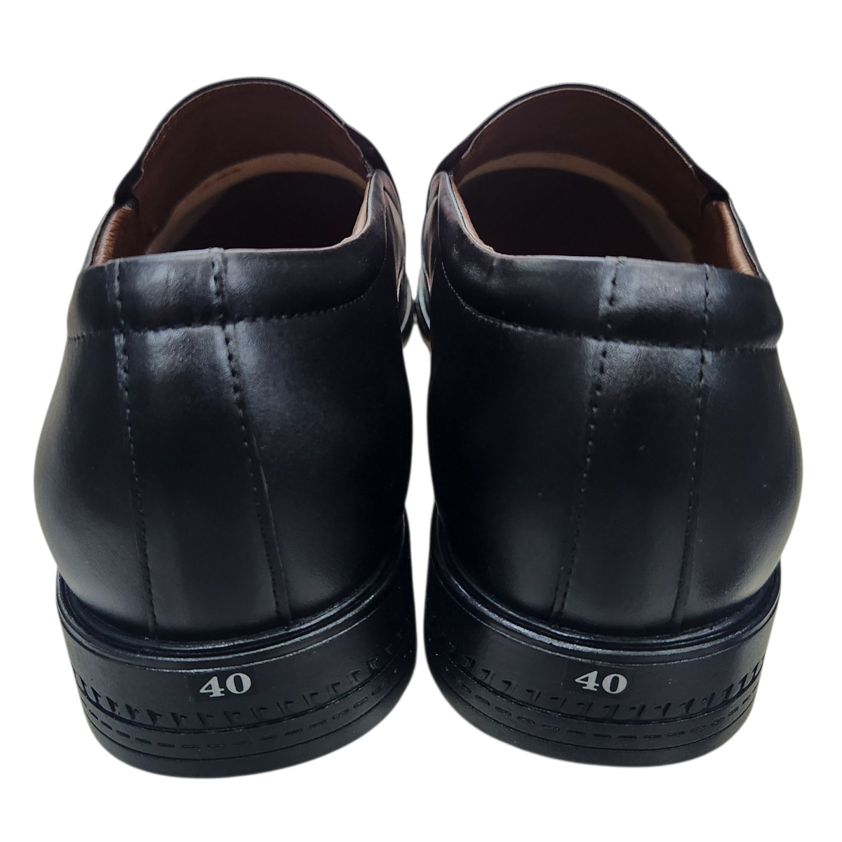 Giày tây nam xỏ chân Hải Nancy da bò cao cấp P242D
