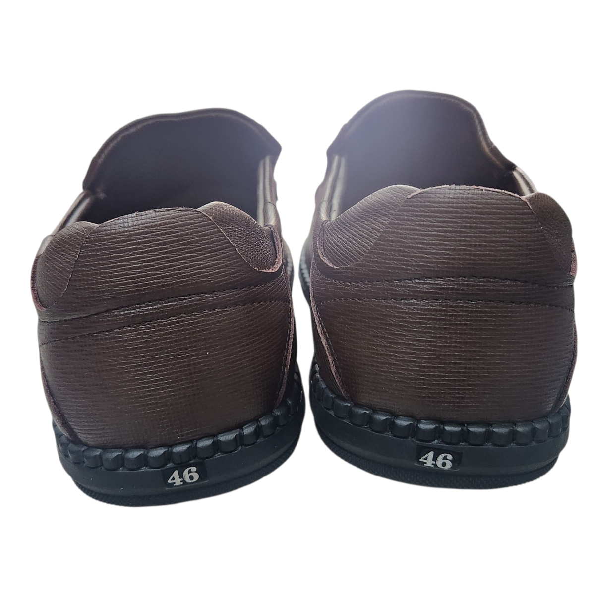 Giày mọi nam xỏ chân Hải Nancy da bò Big Size MBS2505N