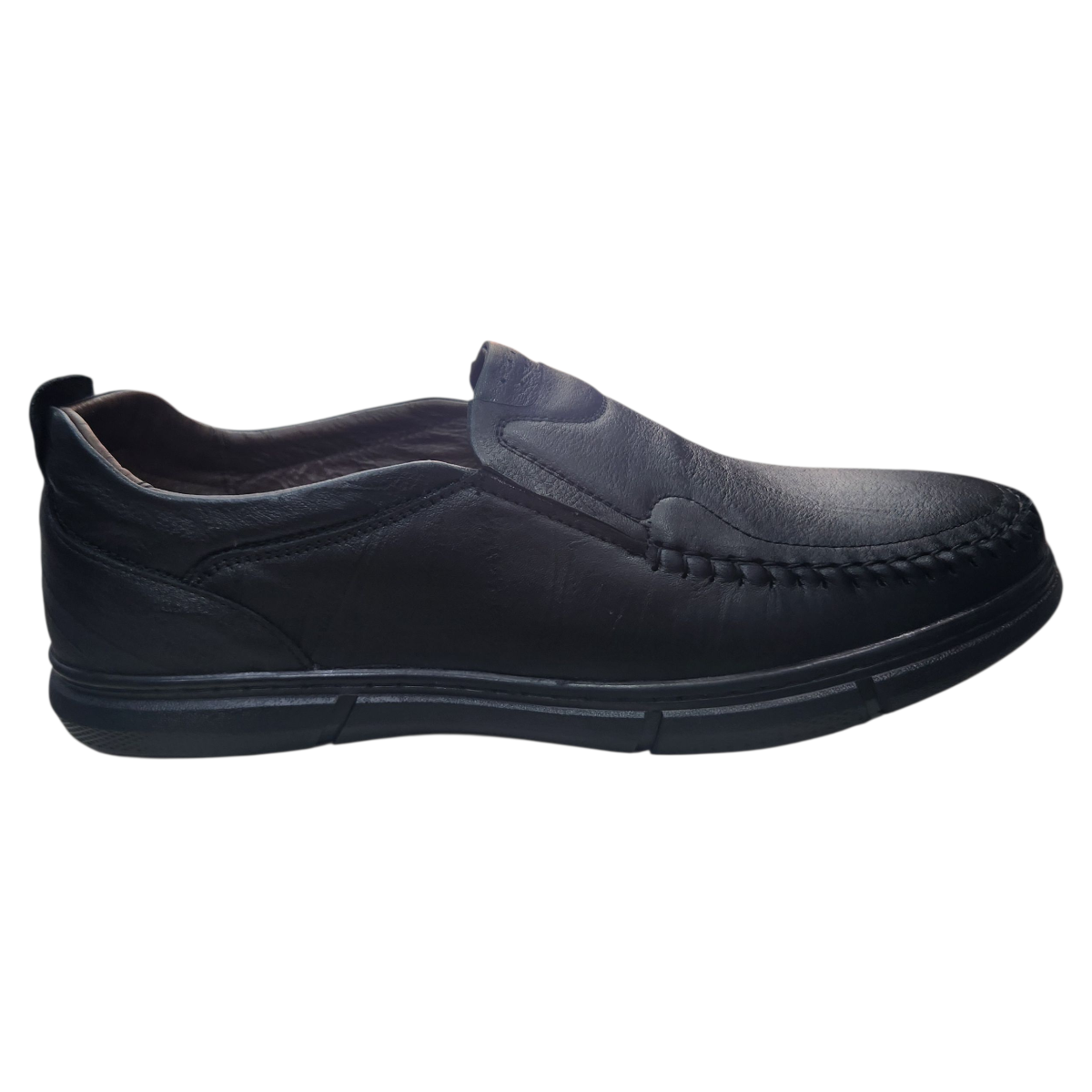 Giày mọi nam xỏ chân Hải Nancy da bò Big Size MBS2506D