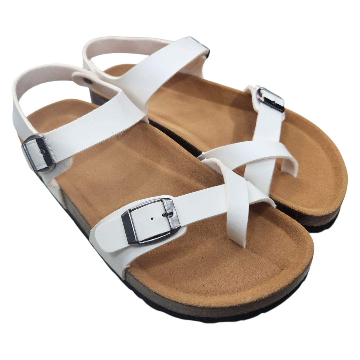Sandal nữ mũi tròn Hải Nancy microfiber cao cấp SATA22T