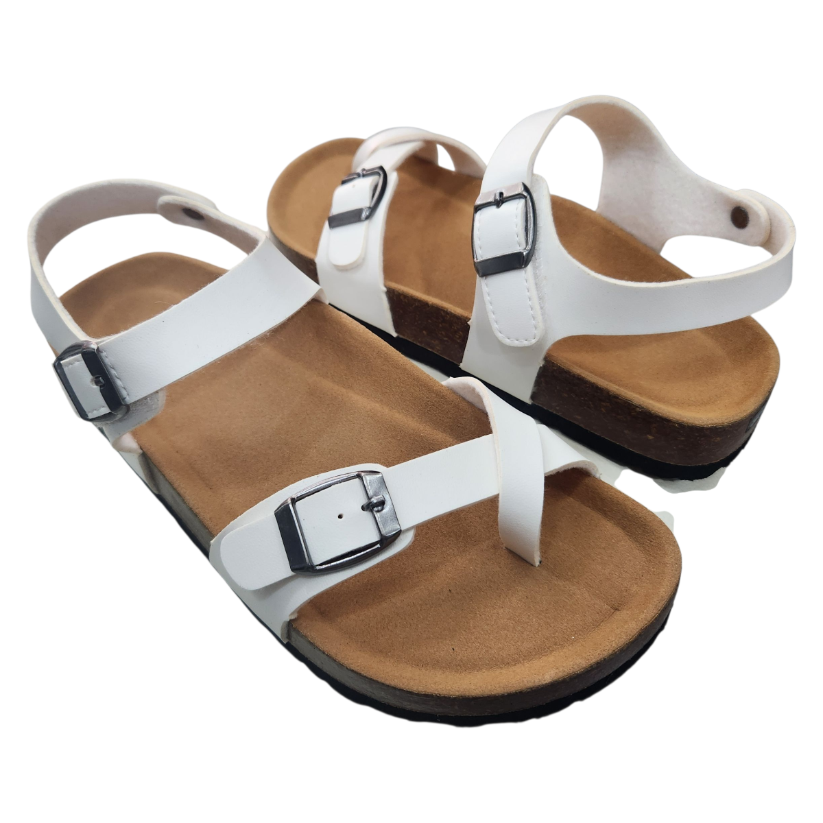 Sandal nữ mũi tròn Hải Nancy microfiber cao cấp SATA22T