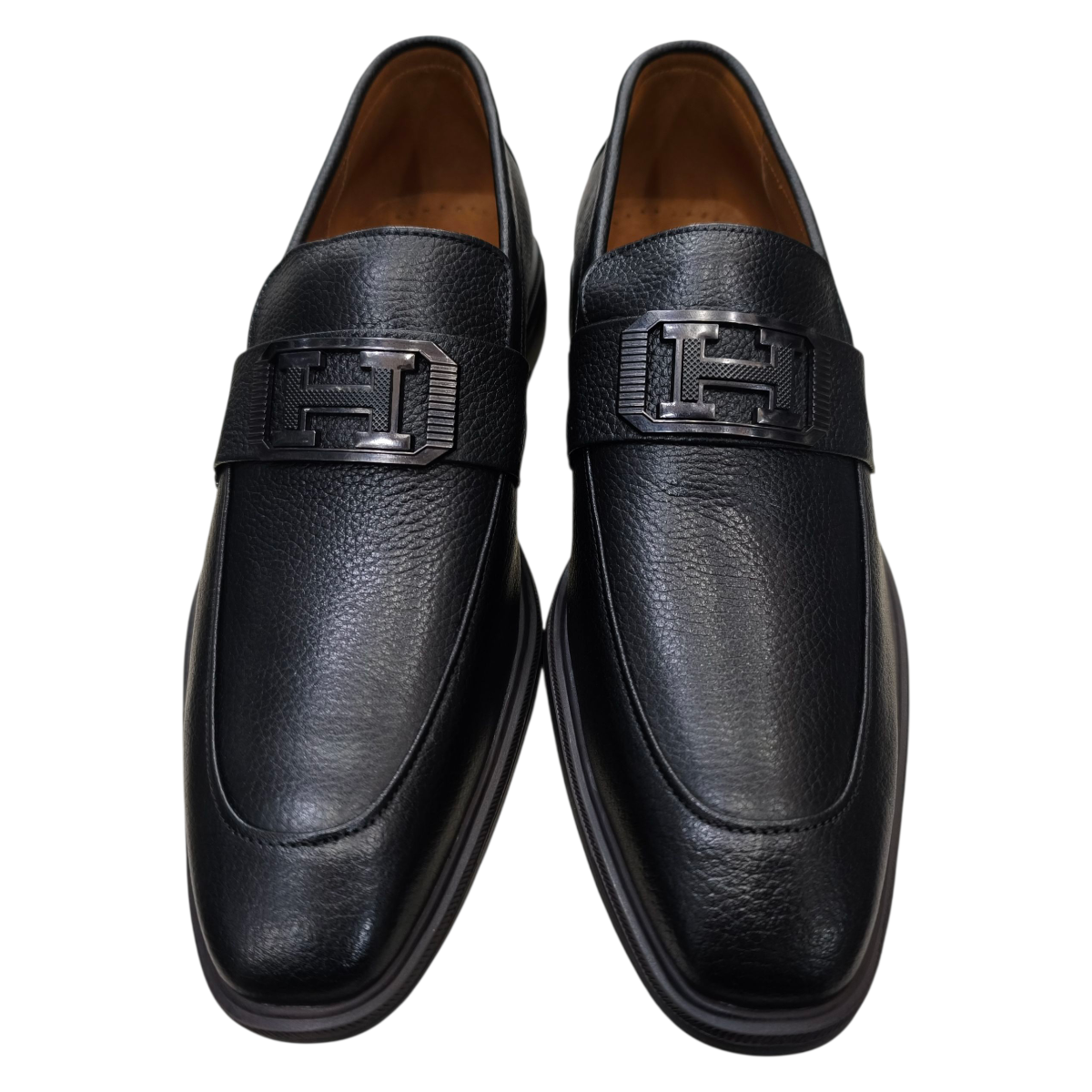 Giày tây nam xỏ chân Hải Nancy da bò cao cấp HD6498D