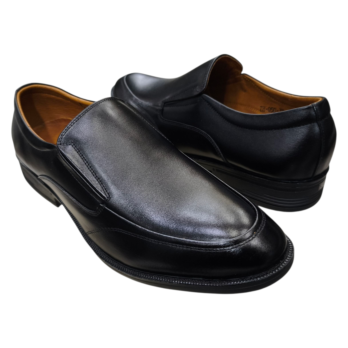 Giày tây nam xỏ chân Hải Nancy da bò cao cấp TH050D