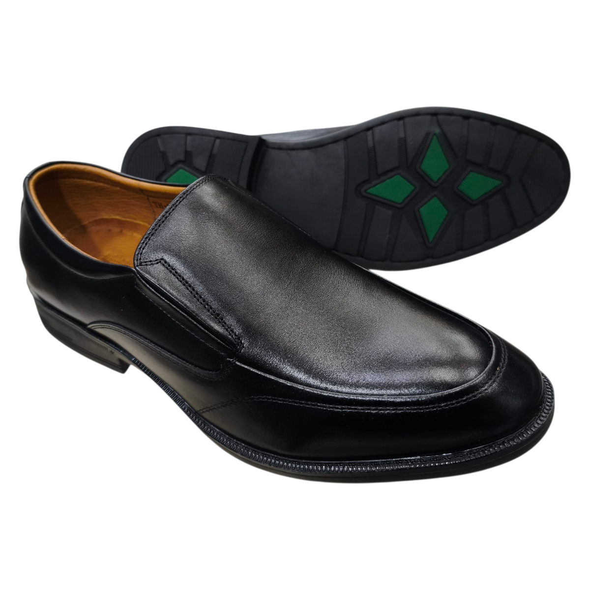 Giày tây nam xỏ chân Hải Nancy da bò cao cấp TH050D