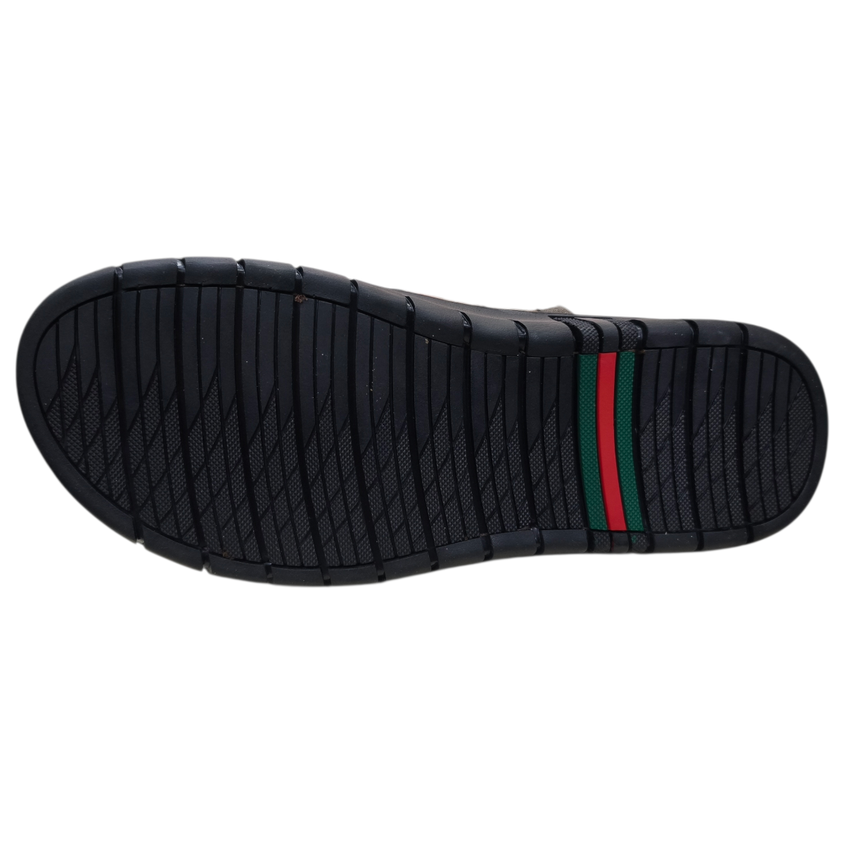 Dép nam quai chéo Hải Nancy da bò cao cấp 46743V