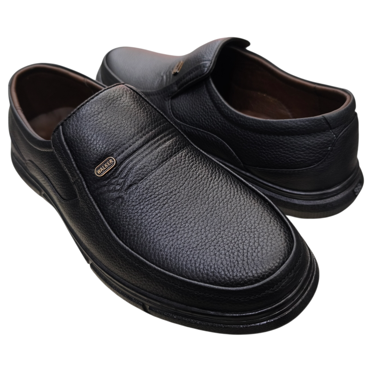 Giày tây nam xỏ chân Hải Nancy da bò cao cấp HT2333D