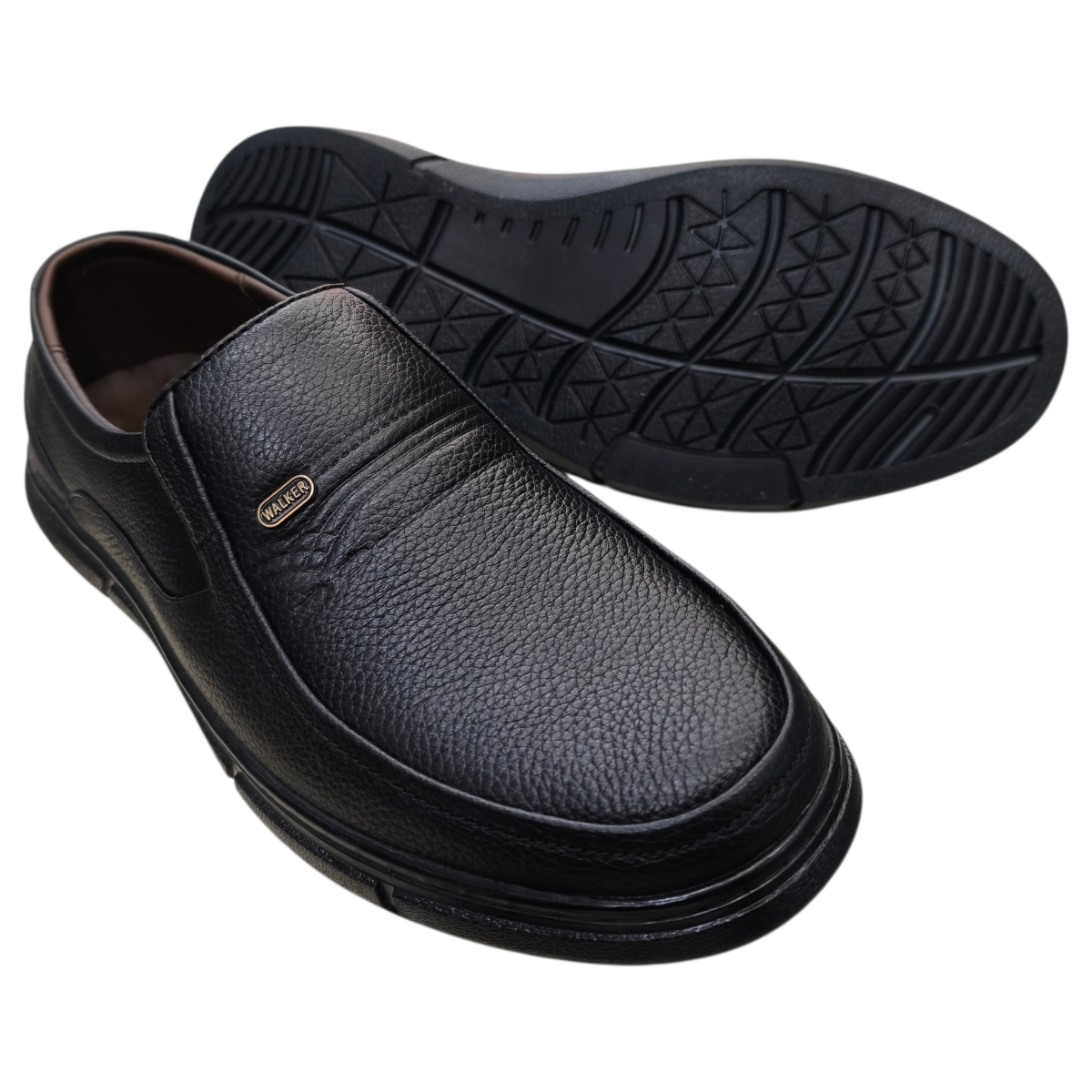 Giày tây nam xỏ chân Hải Nancy da bò cao cấp HT2333D