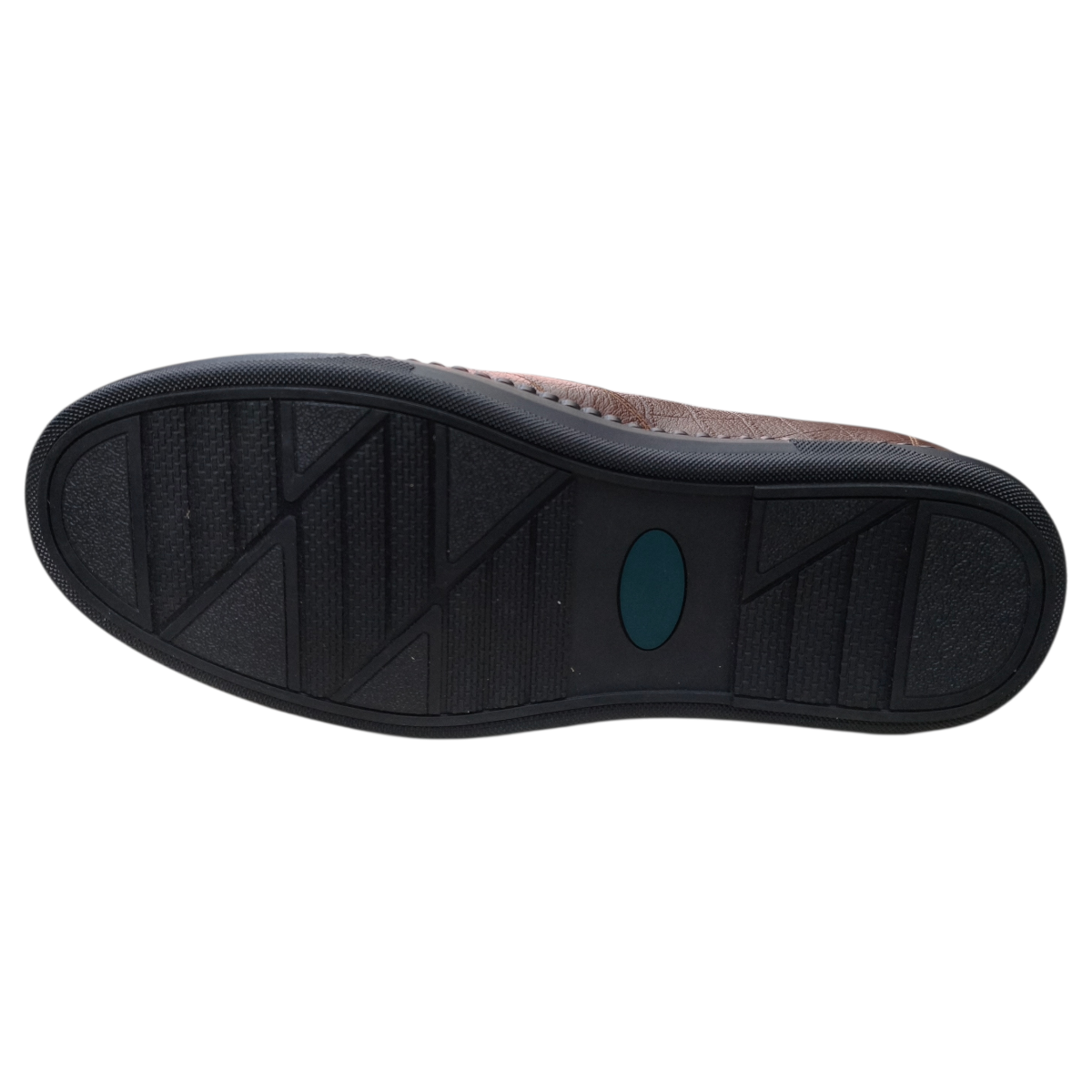 Giày mọi nam tăng chiều cao xỏ chân Hải Nancy da bò cao cấp HH500N