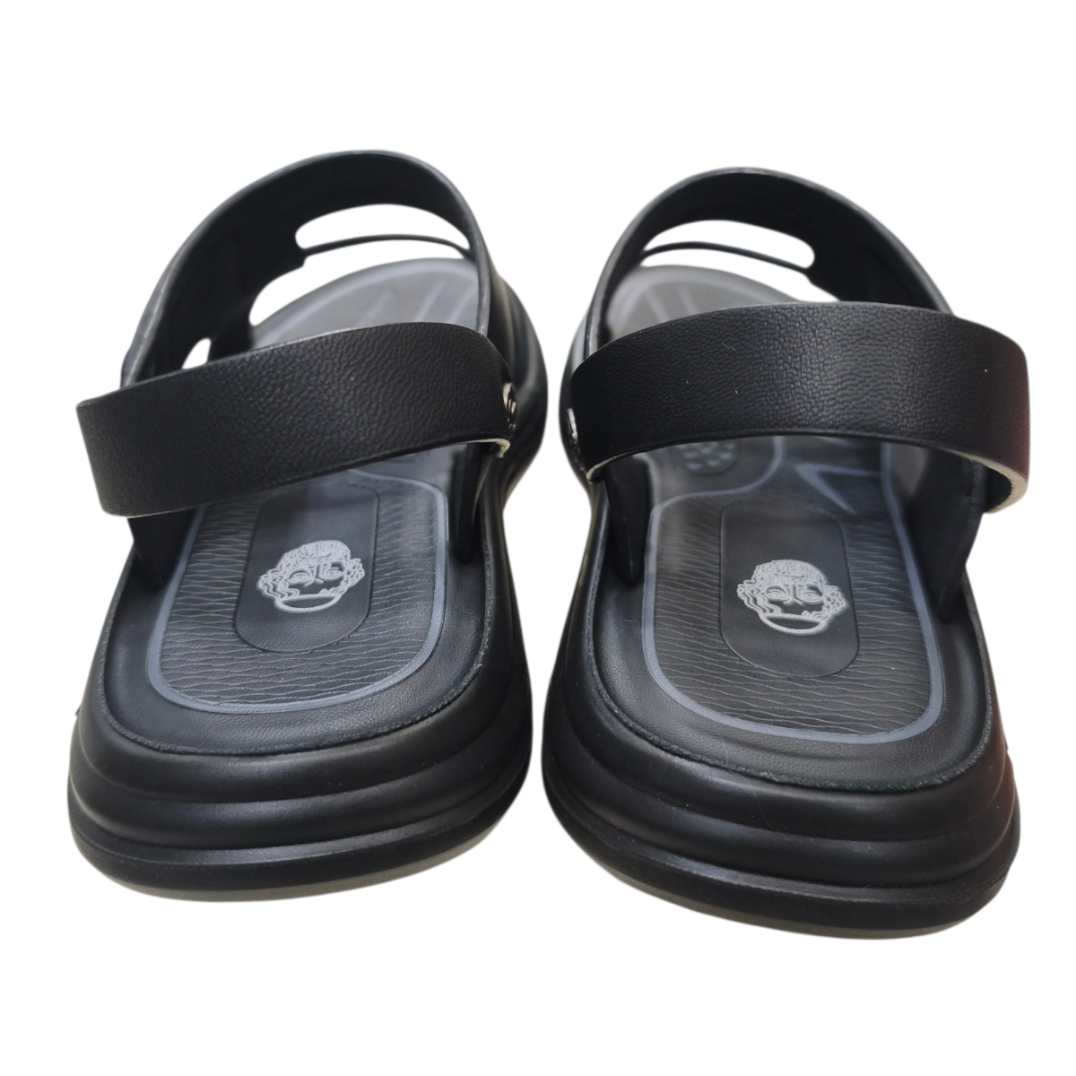 Sandal nam quai chéo Hải Nancy da bò cao cấp 682618D
