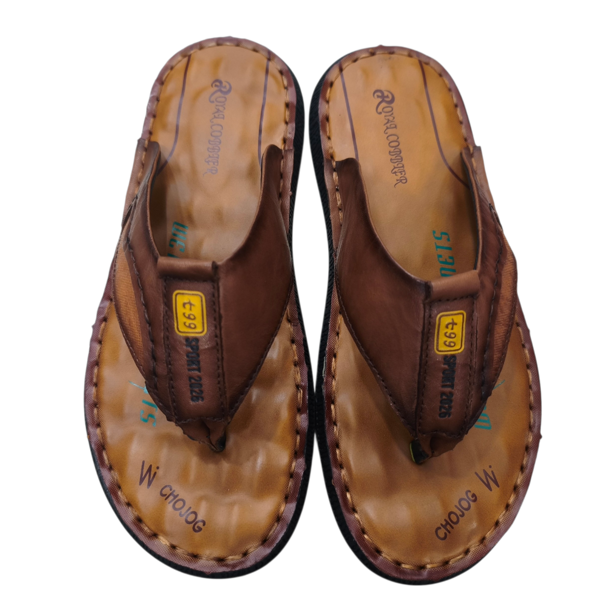 Dép nam quai kẹp Hải Nancy da bò cao cấp L112N