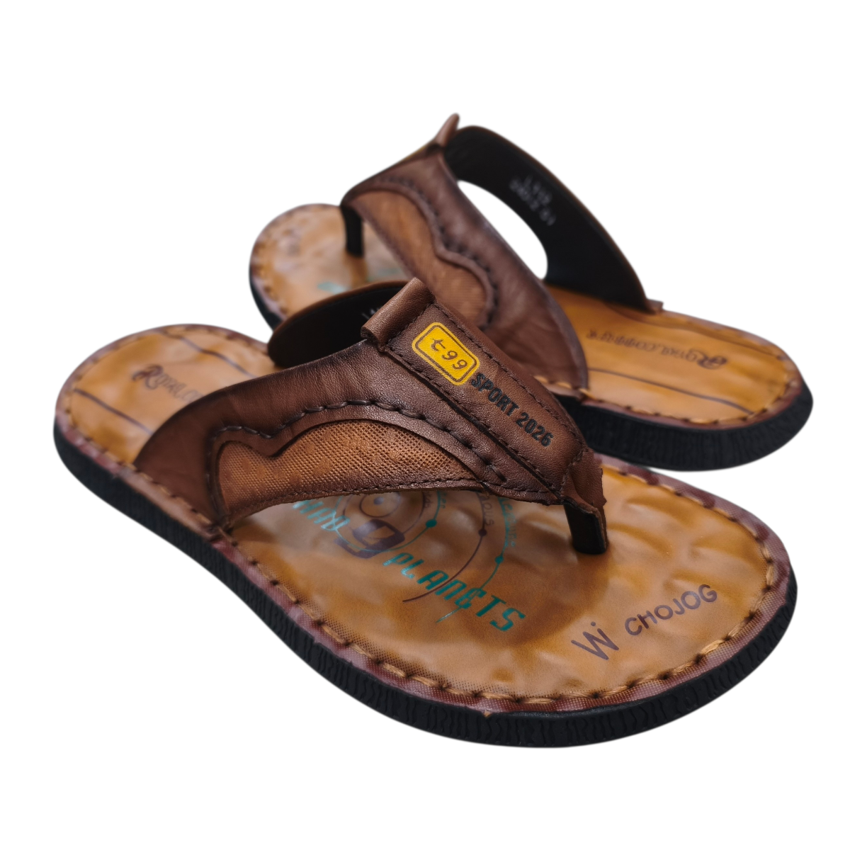 Dép nam quai kẹp Hải Nancy da bò cao cấp L112N