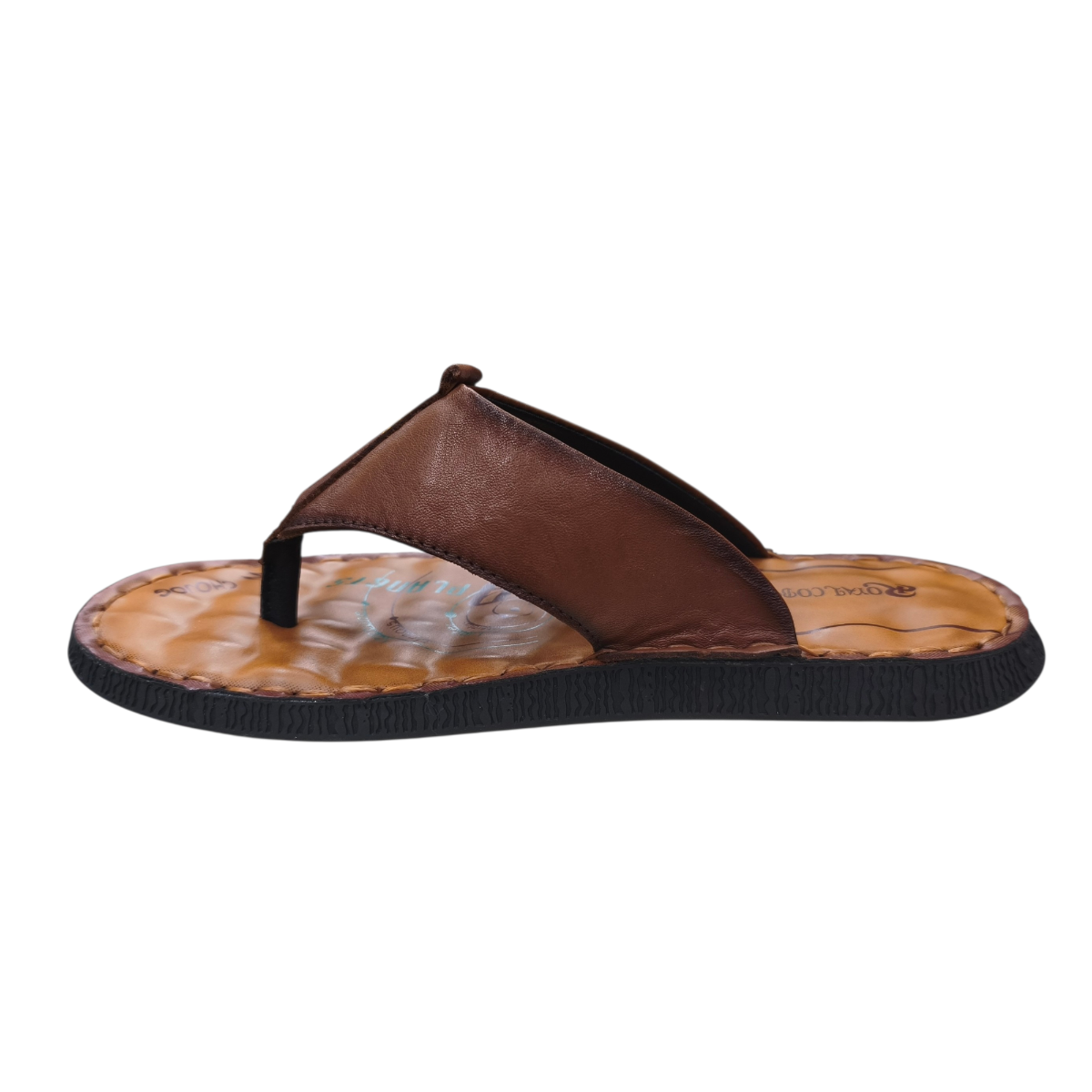 Dép nam quai kẹp Hải Nancy da bò cao cấp L112N