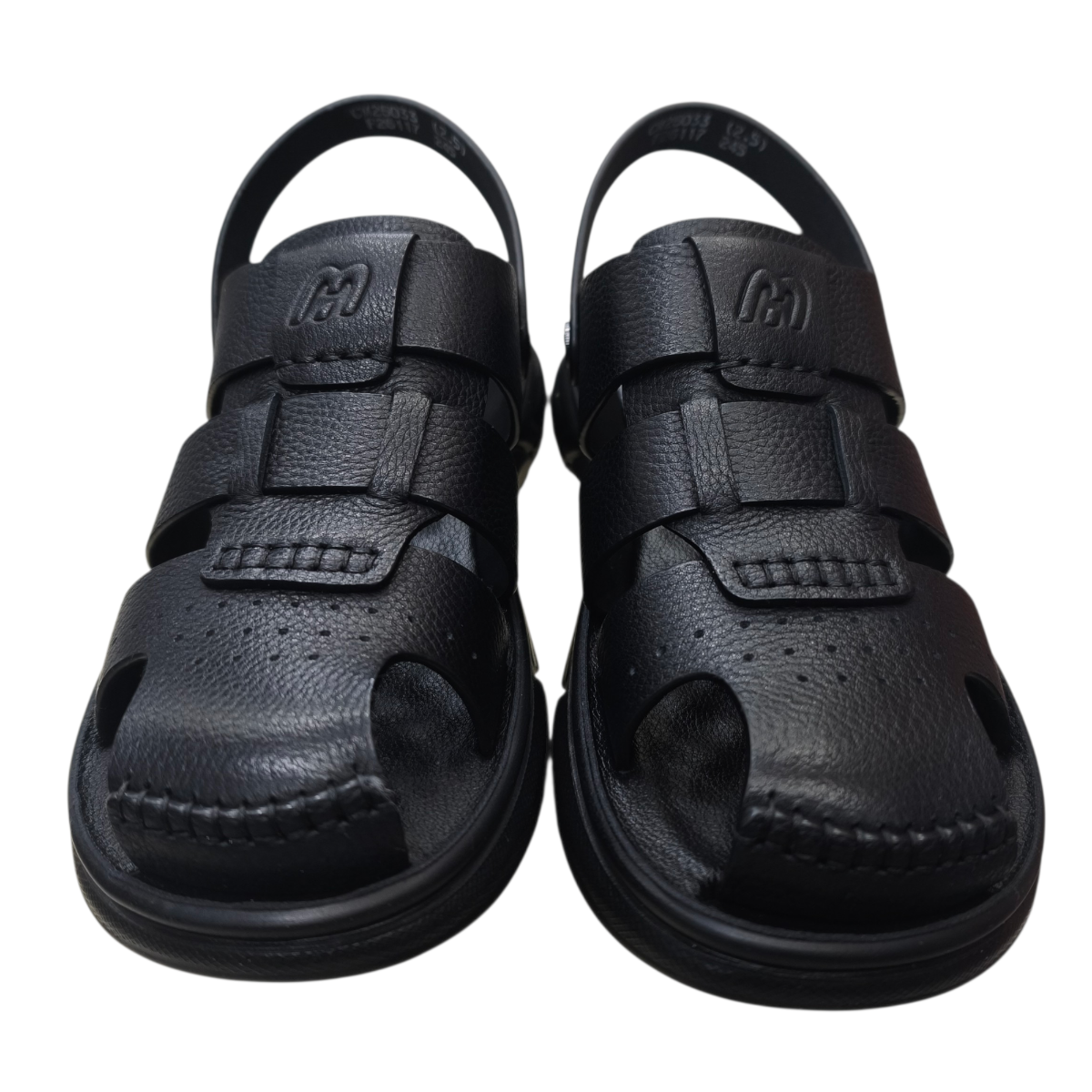 Sandal nam mũi tròn Hải Nancy da bò cao cấp F26117D