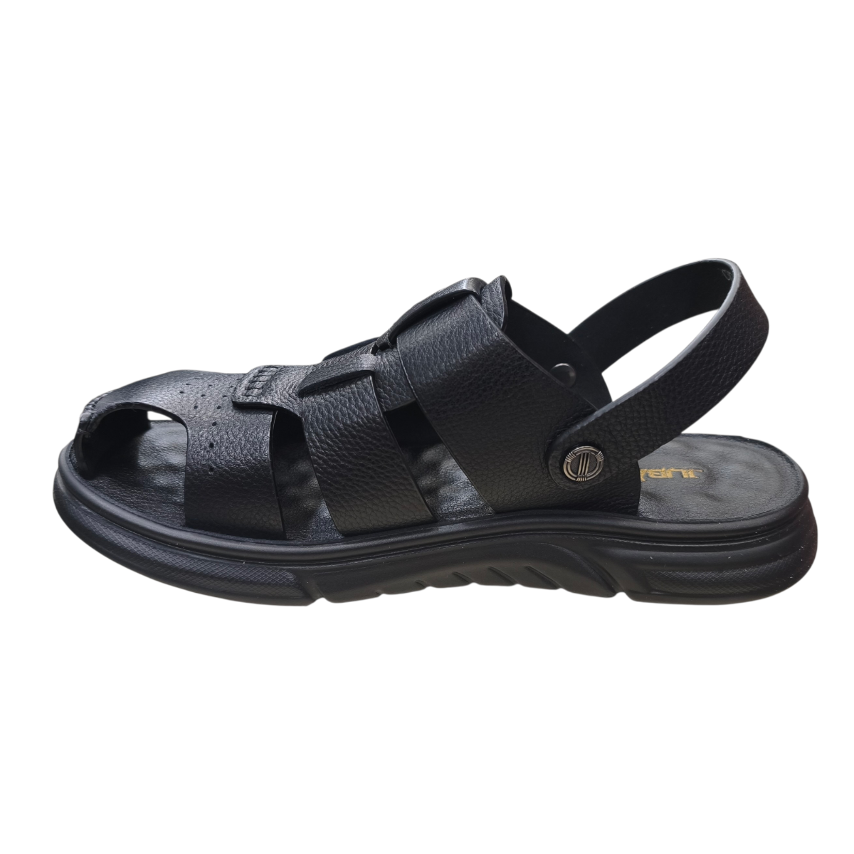 Sandal nam mũi tròn Hải Nancy da bò cao cấp F26117D
