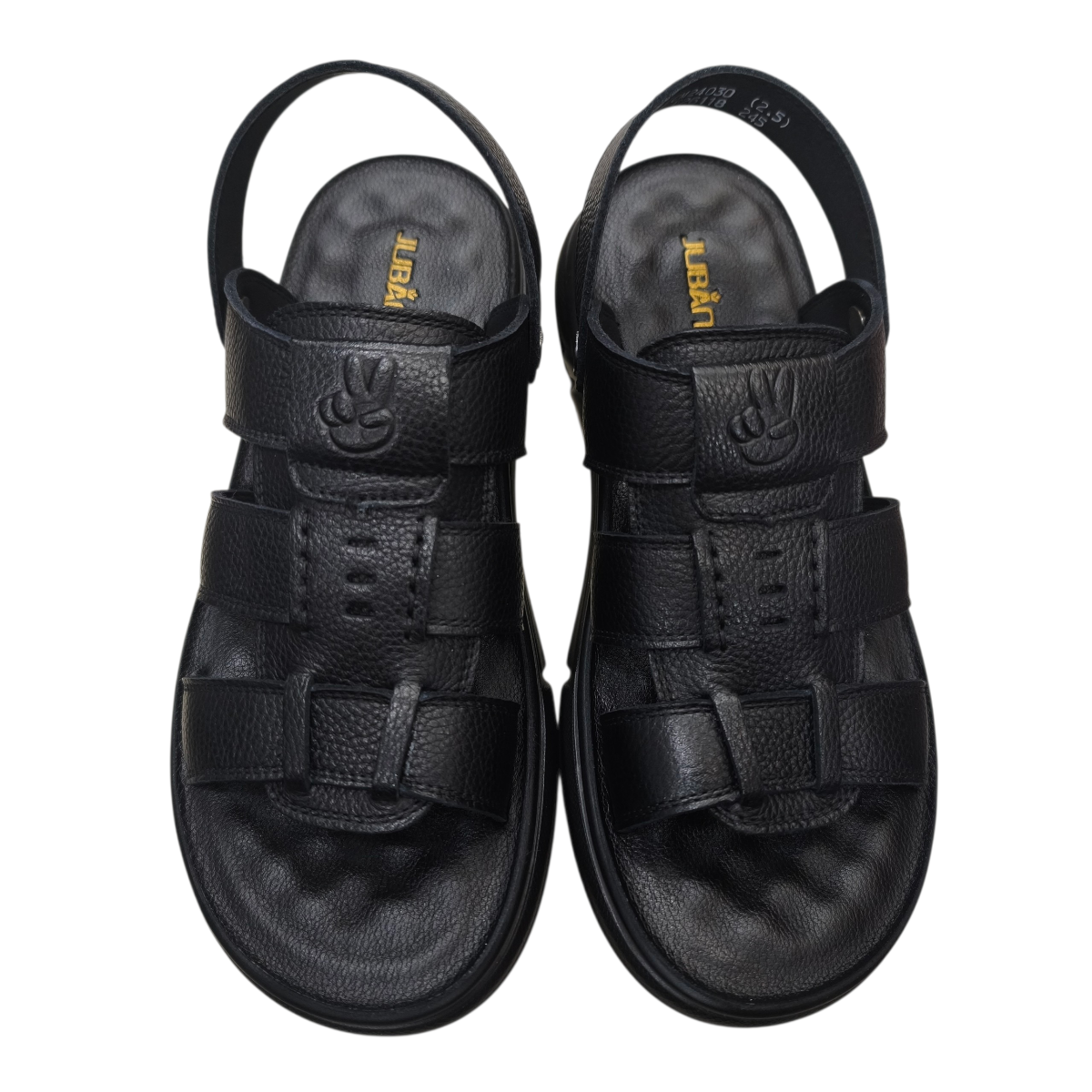 Sandal nam quai chéo Hải Nancy da bò cao cấp F26118D