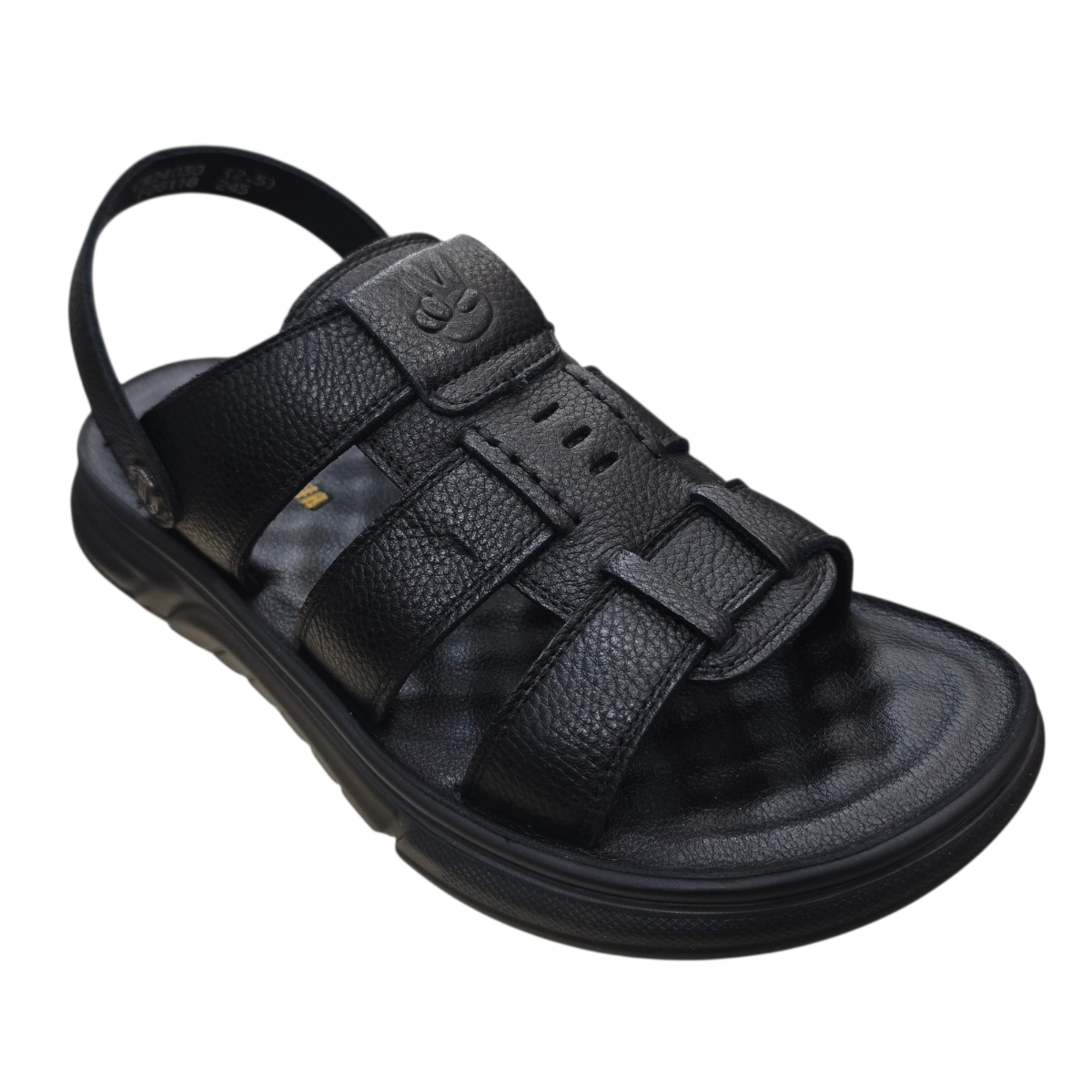 Sandal nam quai chéo Hải Nancy da bò cao cấp F26118D