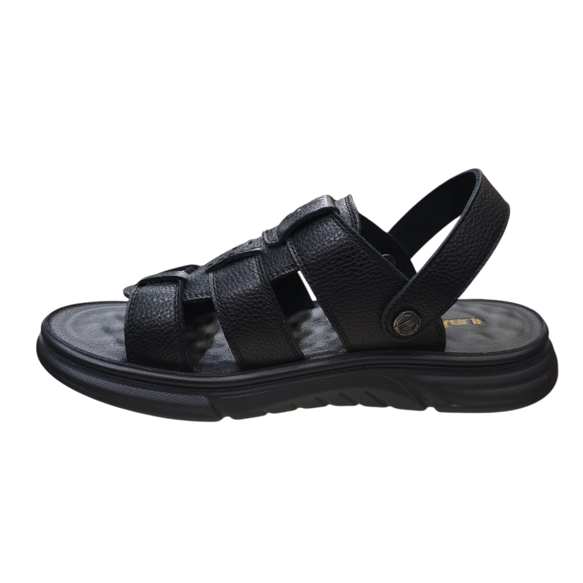 Sandal nam quai chéo Hải Nancy da bò cao cấp F26118D