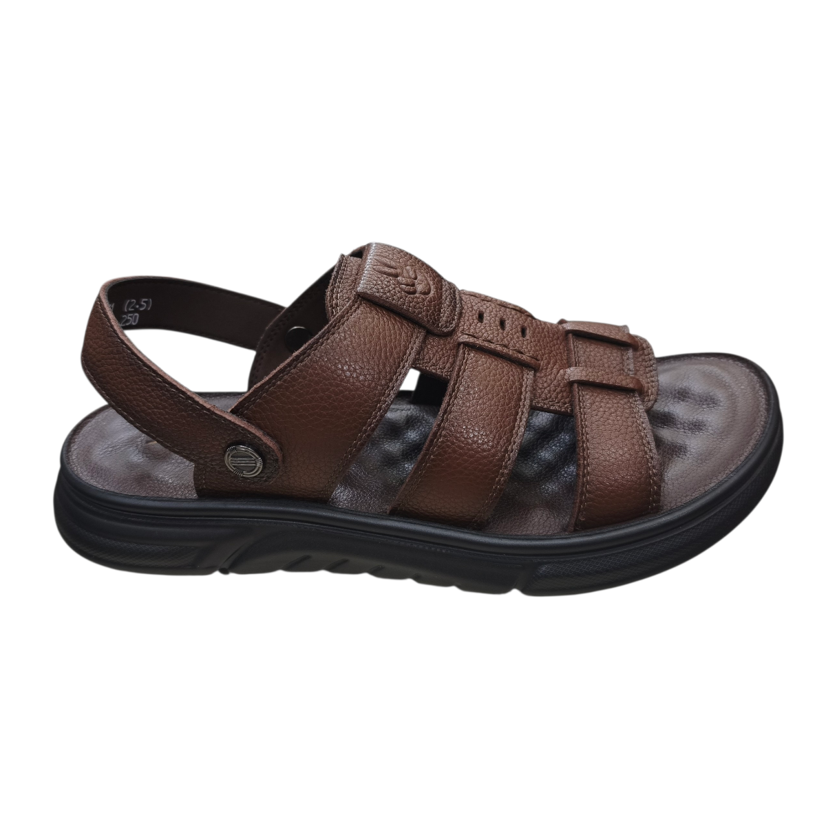 Sandal nam quai chéo Hải Nancy da bò cao cấp F26118N
