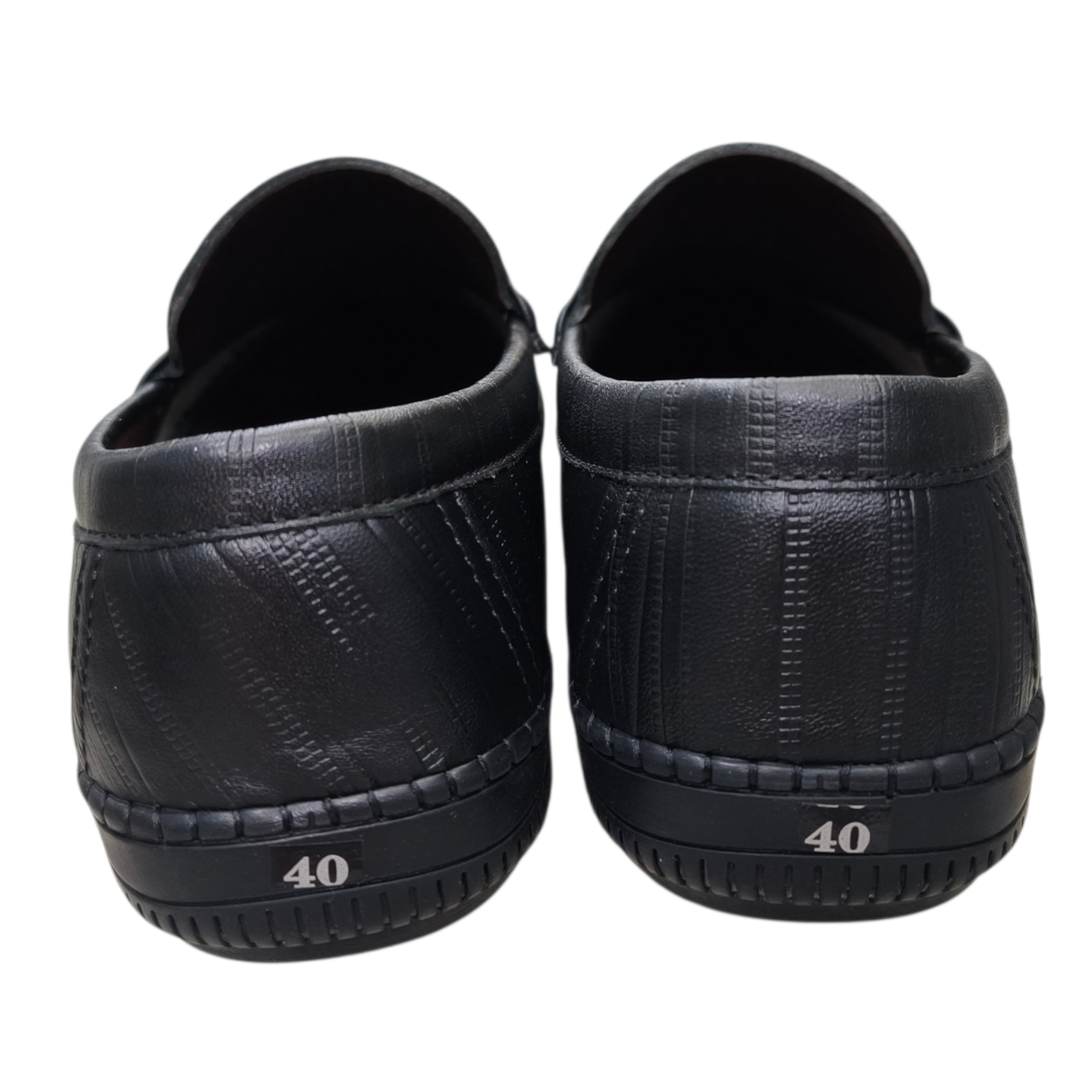 Giày mọi nam xỏ chân Hải Nancy da bò vân AH46868D