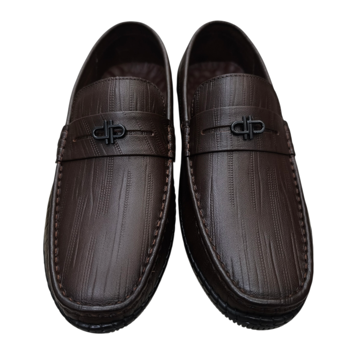 Giày mọi nam xỏ chân Hải Nancy da bò vân AH46867N