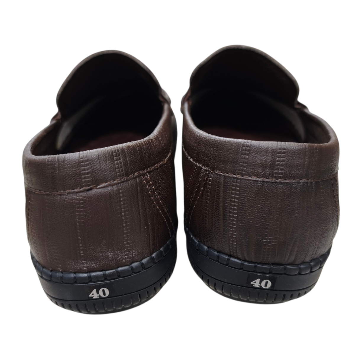 Giày mọi nam xỏ chân Hải Nancy da bò vân AH46867N