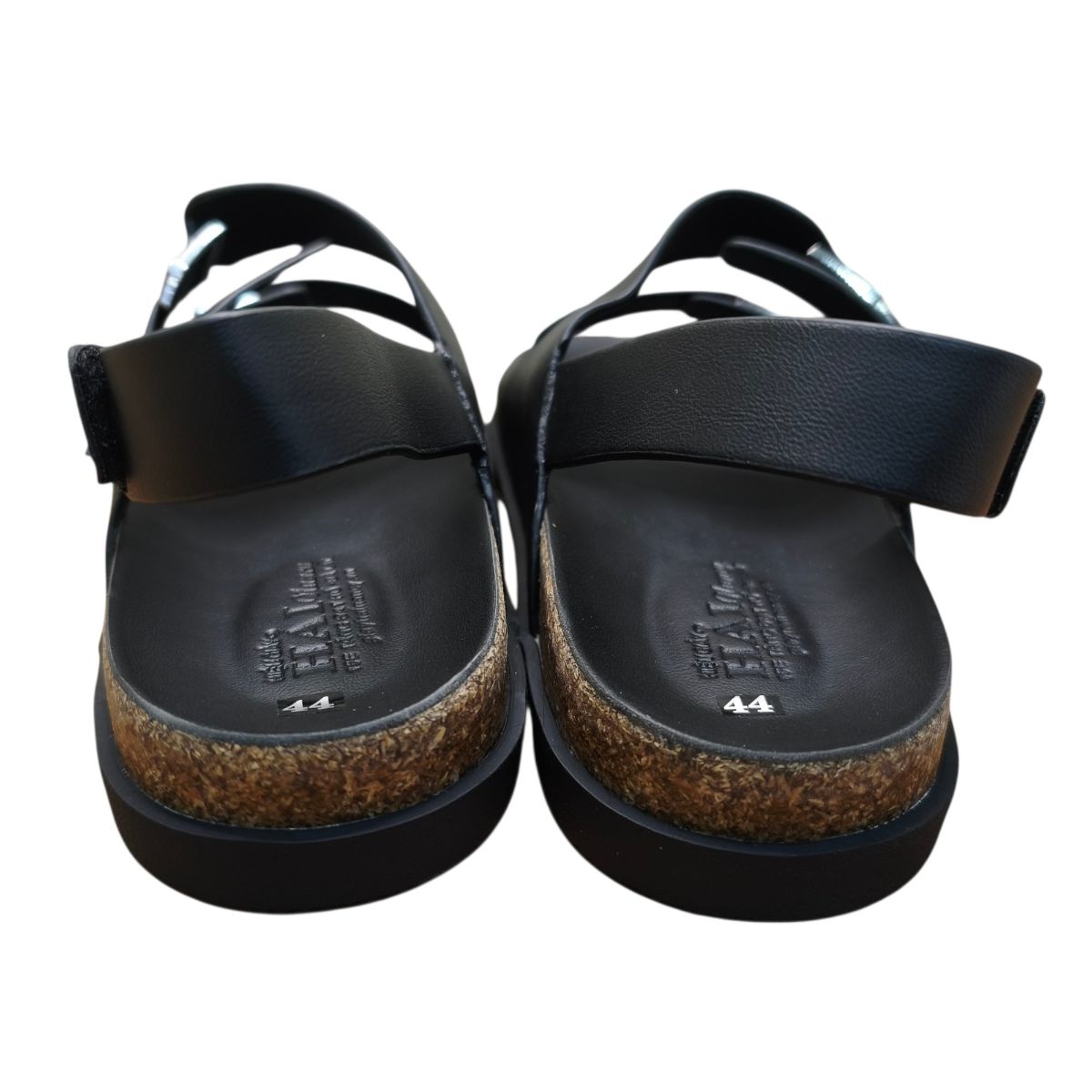 Sandal nam quai chéo Hải Nancy da bò trơn SC01D