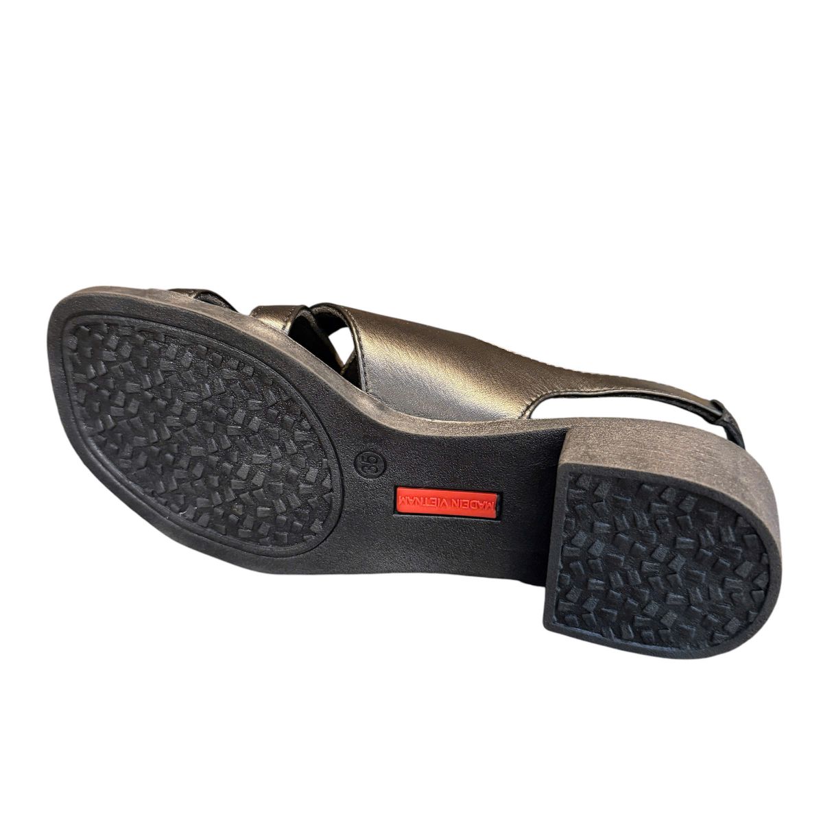 Sandal nữ quai chéo Hải Nancy da bò trơn SH622D