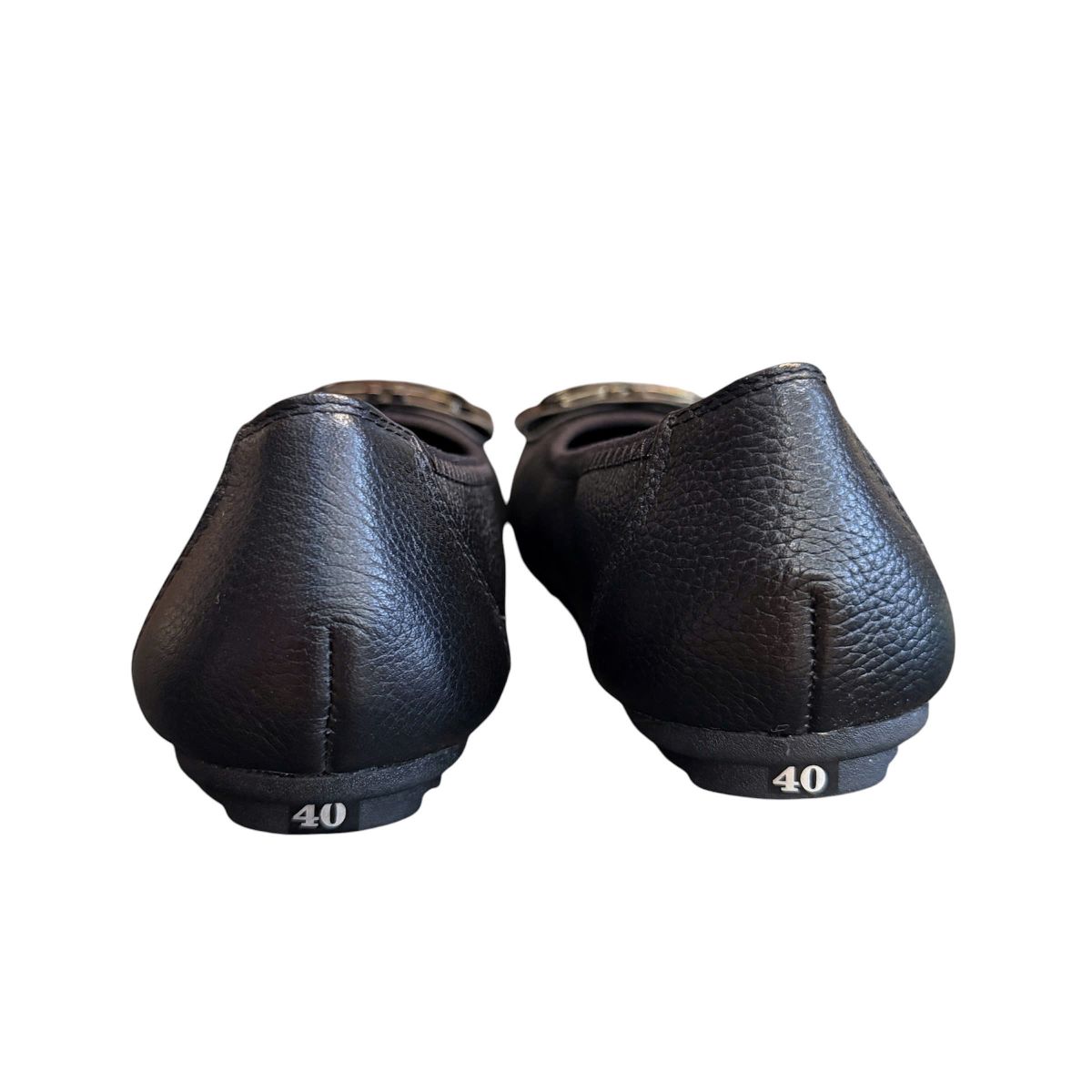 Giày búp bê mũi tròn Hải Nancy da bò cao cấp HU60018D