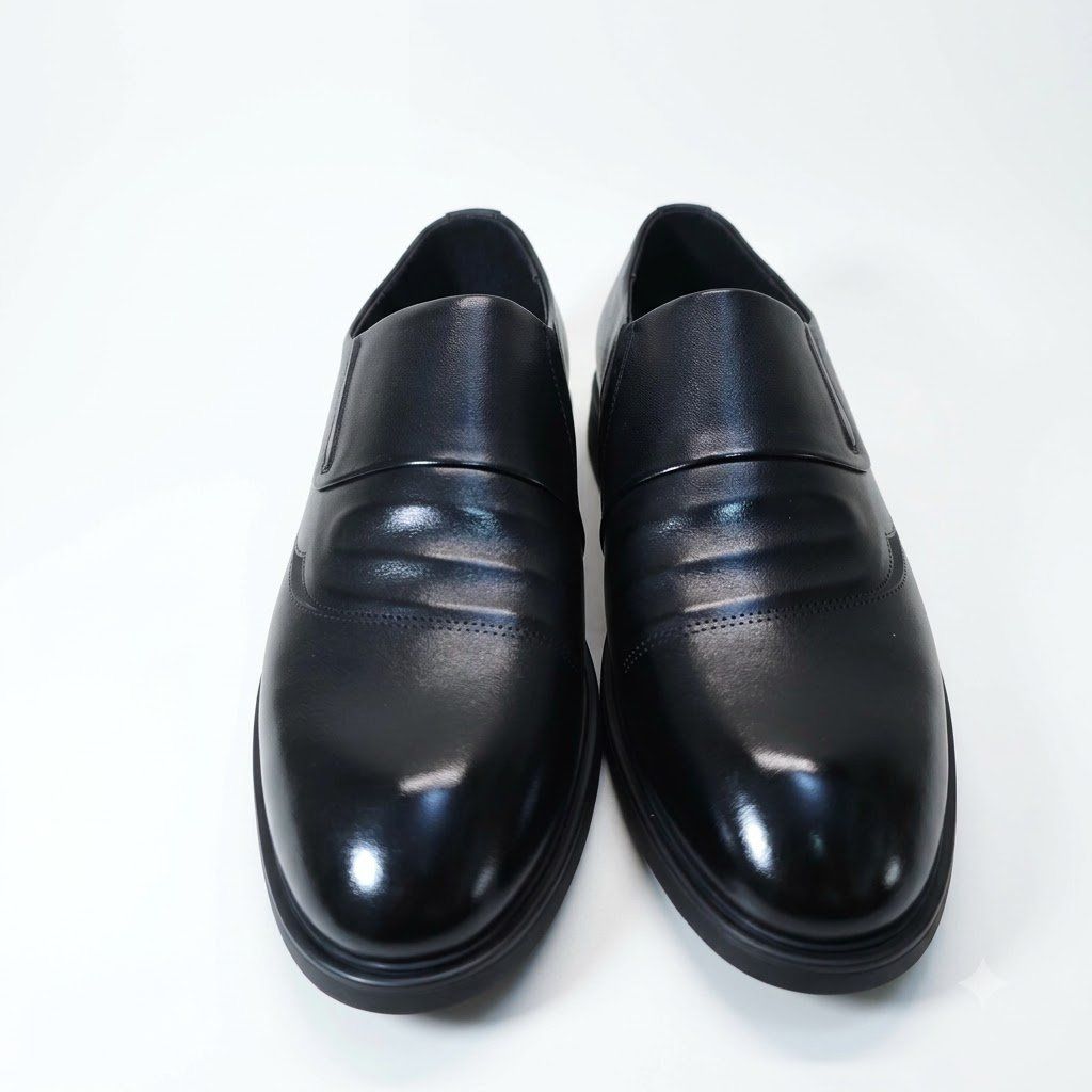 Giày tây nam xỏ chân  da bò cao cấp JHA165D
