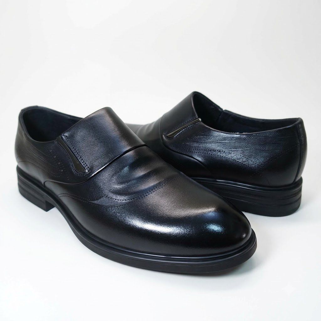 Giày tây nam xỏ chân  da bò cao cấp JHA165D