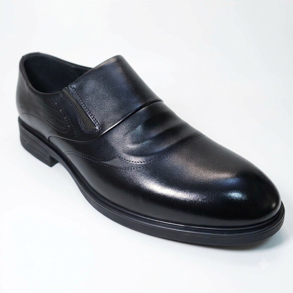Giày tây nam xỏ chân  da bò cao cấp JHA165D
