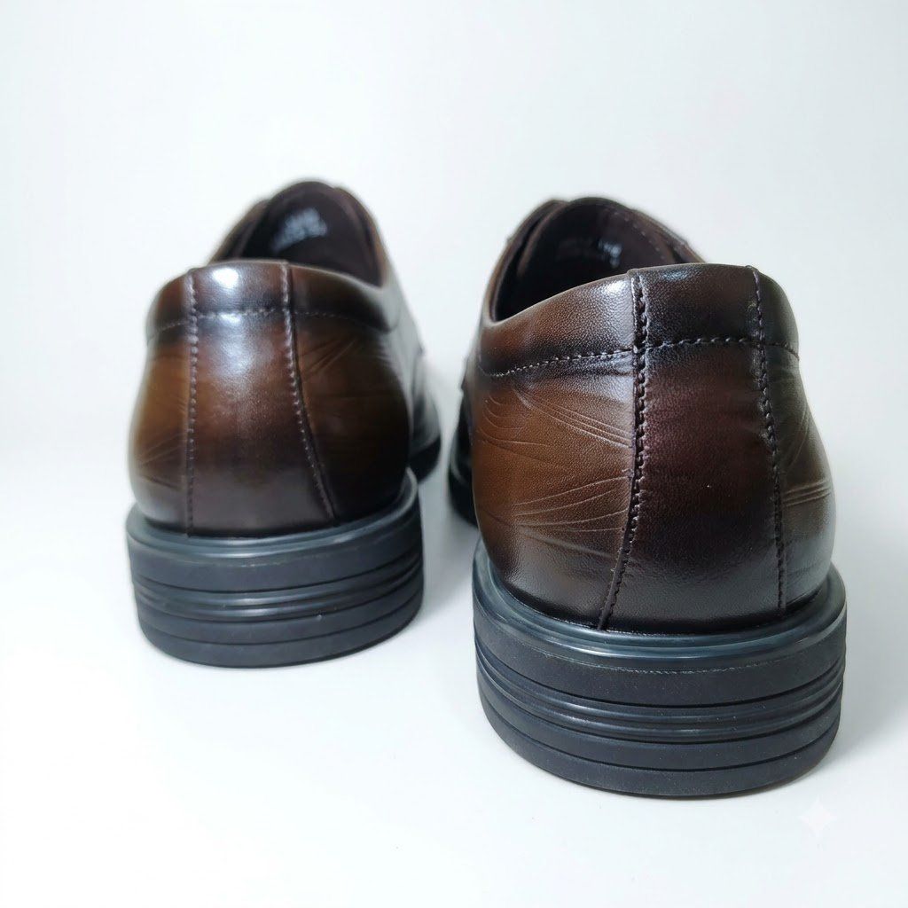 Giày tây nam cột dây  da bò cao cấp 3J658N