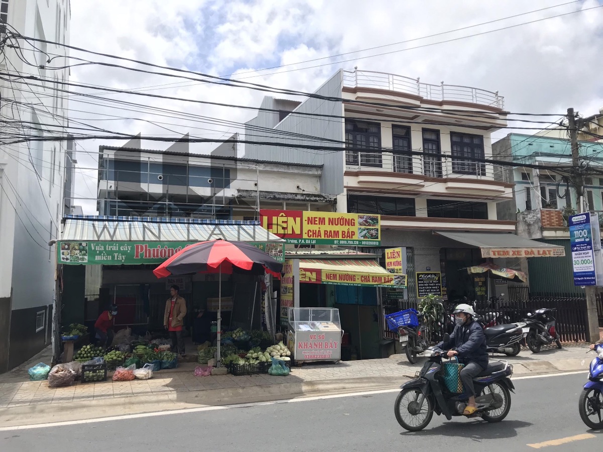 Bán đất tặng nhà Mặt tiền đường Hai Bà Trưng - Giá: 21ty5