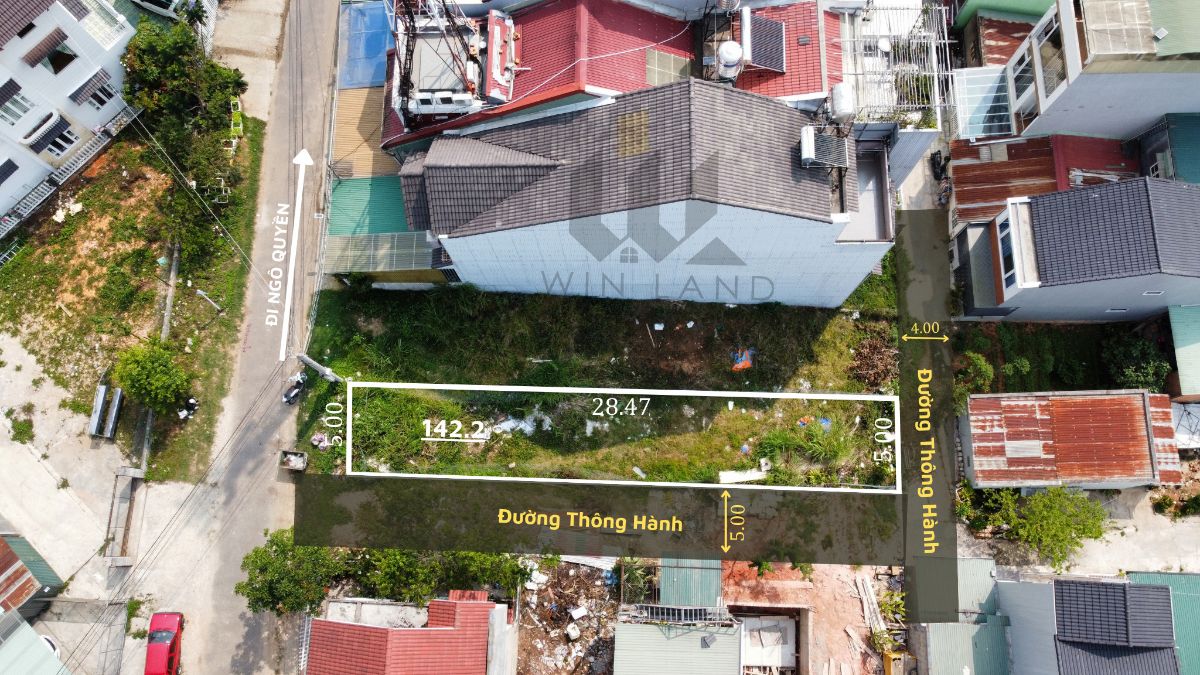 Đất KQH Bạch Đằng - Ngô Quyền - Giá: 9ty7