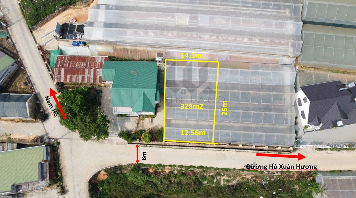 Đất Nam Hồ - Giá: 12ty8