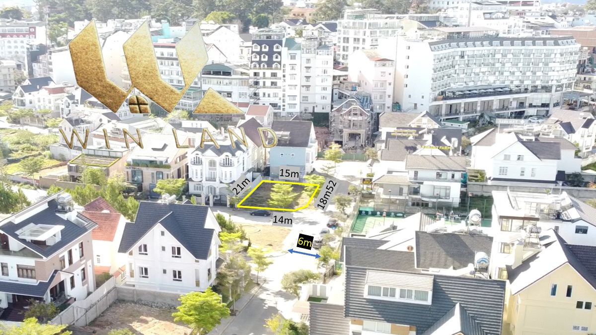 Đất biệt lập khu biệt thự Golf Valley - Giá: 43ty470