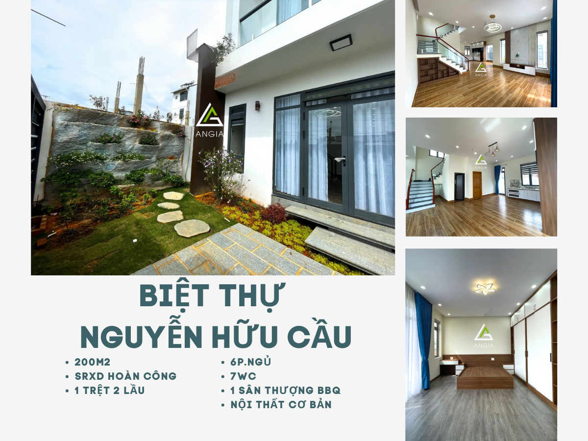 Biệt Thự sân vườn Nguyễn Hữu Cầu - Giá: 11ty