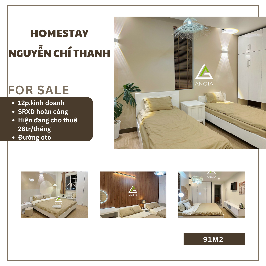 Homestay Nguyễn Chí Thanh - Giá: 16ty