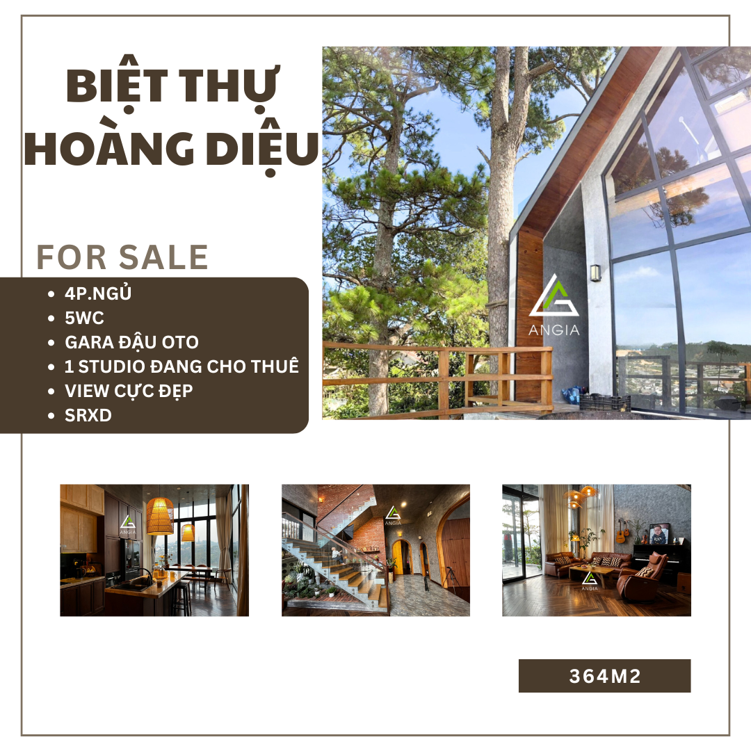 Biệt thự Hoàng Diệu - Giá: 40ty